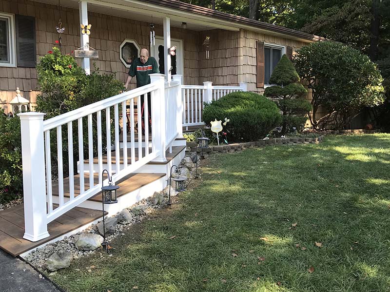 Suffolk County Long Island deck railings